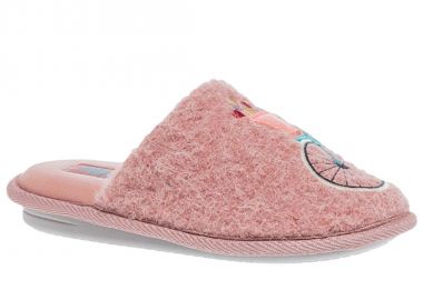 Παντόφλες γυναικείες | Υφασμάτινες | Ανατομικές | Parex | 10132121 | Ροζ - Parex - 